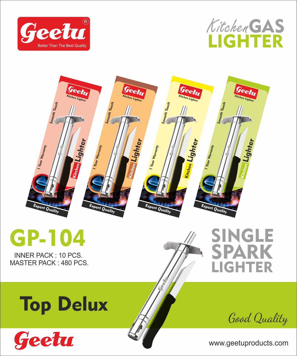 Top Delux Kitchen Gas Lighter